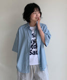 Yudel Basic Linen Short Sleeve Shirt