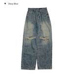 Aki Former Damage Wash Wide Pants