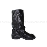 SLOUCH BUCKLE BOOTS