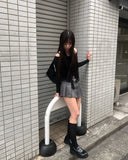 Bring Off Shoulder Muffler T-Shirt Set