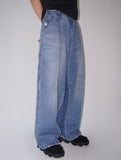 3 BUTTON CARPENTER WIDE DENIM