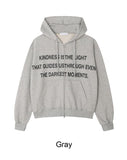 Tevi Lettering Crop Hoodie