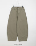 Hanku balloon wide cotton pants