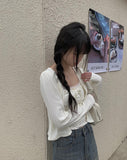 Yayo Crop Sleeveless Cardigan Set