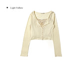 Sobe Lace Sleeveless Cardigan Set