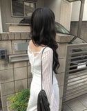 Fundy See-Through Strap Long Sleeve T-Shirt