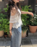 Amyu Summer Denim Wide Pants