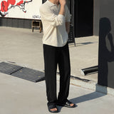 Air Cool Banding Semi Wide Slacks