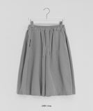 Gitto Summer Slacks Banding Bermuda Pants