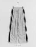 Viewde Summer Track Banding Wide Pants