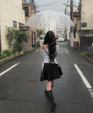 Lux Wrap Flare Mini Skirt