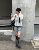 Done Punching Net Loose Fit Knit