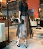 S/S Crete Color Scheme Pleats One Piece