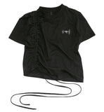 Chiffon Shirring T-Shirts