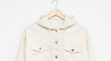 Farpensch Denim Hood Short Jacket
