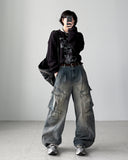 Ambition Rivet Cargo Denim