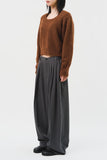 (W) Egg Square Knit