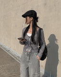 Rotin Buckle Hunting Cap