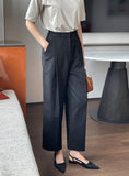 Ronlid One Tuck Wide Straight Pants