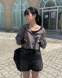 Nulls Damage Short Denim Pants