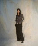 Hooded High Neck Long Sleeve