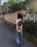 Dickie Washing Wide Denim Pants