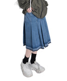 DENIM PLEATS SK
