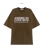 America Lettering Short Sleeve T-shirt