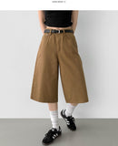 Amecaji Street Bermuda Three Quarter Cotton Pants