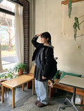Econde Hidden Banding Light Blue Denim Pants