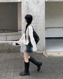 Done Punching Net Loose Fit Knit