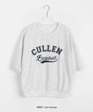 Warin lettering short sleeve sweatshirt