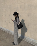 Reggle String Square Cross Shoulder Bag