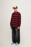 Obscure ombre check shirt
