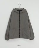 Groua Check Over Hood Windbreaker
