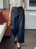 Ronlid One Tuck Wide Straight Pants