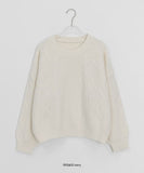 Higel Color Cable Round Knit