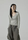 ROUND CHIP KNIT