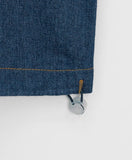 Torain Check Denim Hood Anorak Sweatshirt