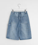 Gochen Carpenter Denim Bermuda Pants