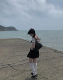 Capo Pleated Mini Skirt
