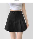 A-line Inner Button Stylish Skirt Pants