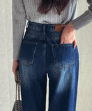 Mobel Cotton Wide Denim Pants