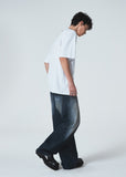 24SS★DART BRUSH WIDE DENIM PANTS
