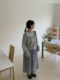 Forio Ribbon Crop Sweatshirt
