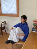 Dewone Parachute Banding String Jogger Pants