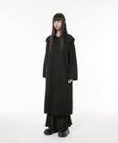 Hoodie Balmacaan Long Coat