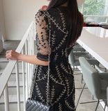 Elzes See-Through One Piece Short Sleeve Ver