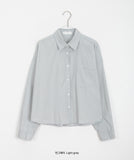 Yonin Crop Cotton Shirt