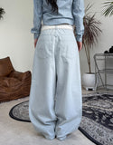 Akan Double Yoke Snap Cotton Pants